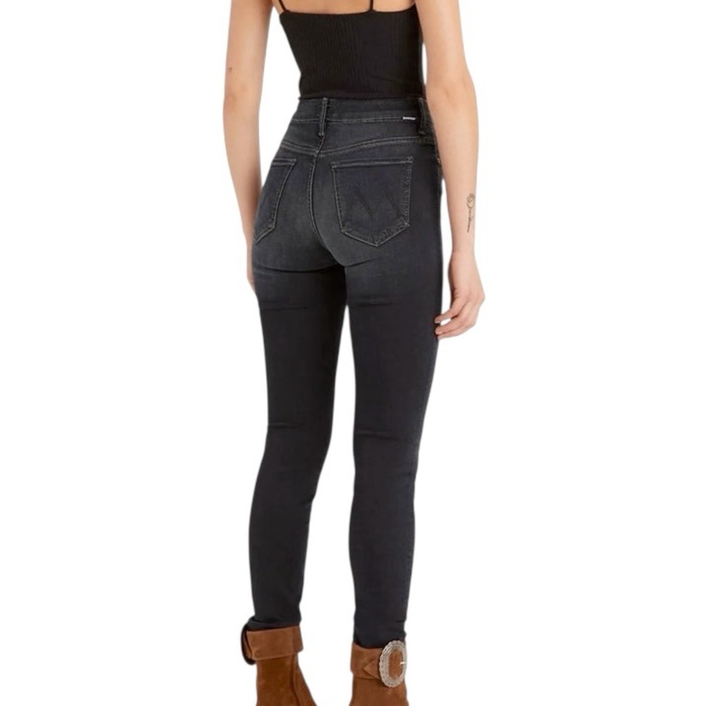 MOTHER Looker High Waisted Skinny Jeans Coffee Tea Or Me Sz 30 NWOT
